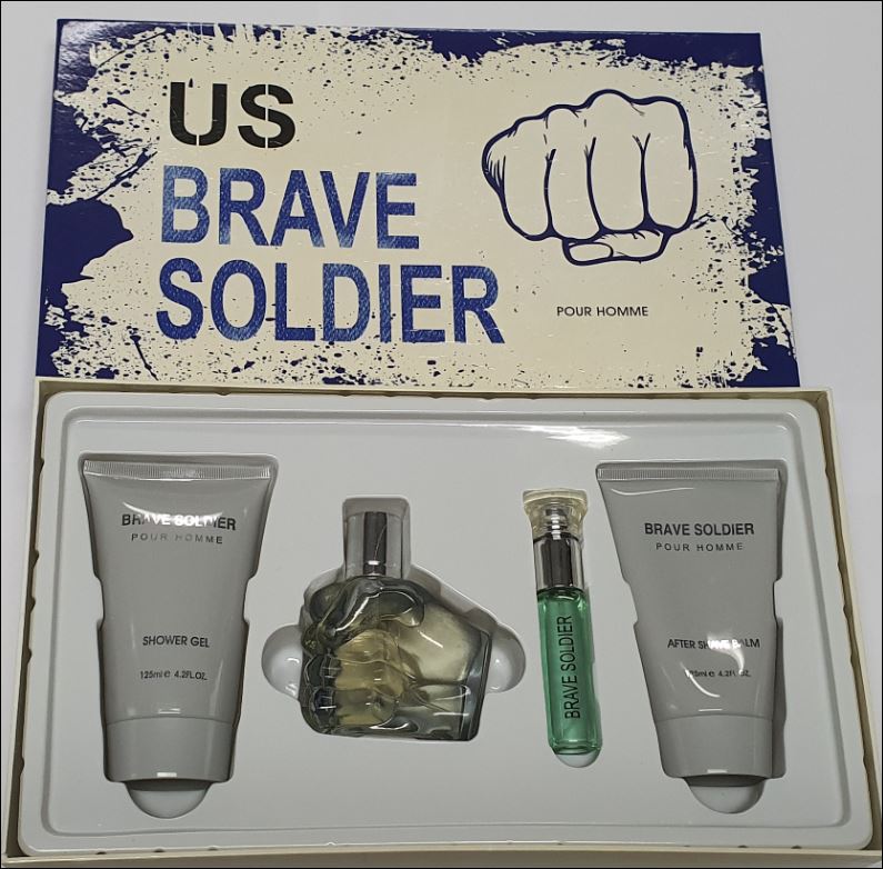 US Brave 4 Piece Eau de Toilette 100ml