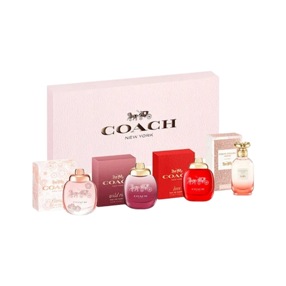 COACH MINI SET 4PC (4X5ML) Eau De Parfum 4x5ml