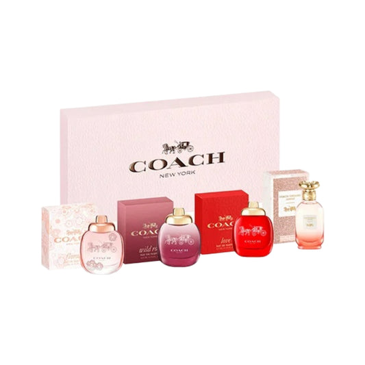 COACH MINI SET 4PC (4X5ML) Eau De Parfum 4x5ml