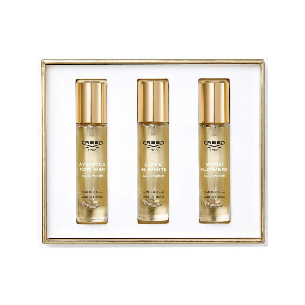 Womens 3 Piece 10ml Holiday Set Eau De Parfum 3x10ml