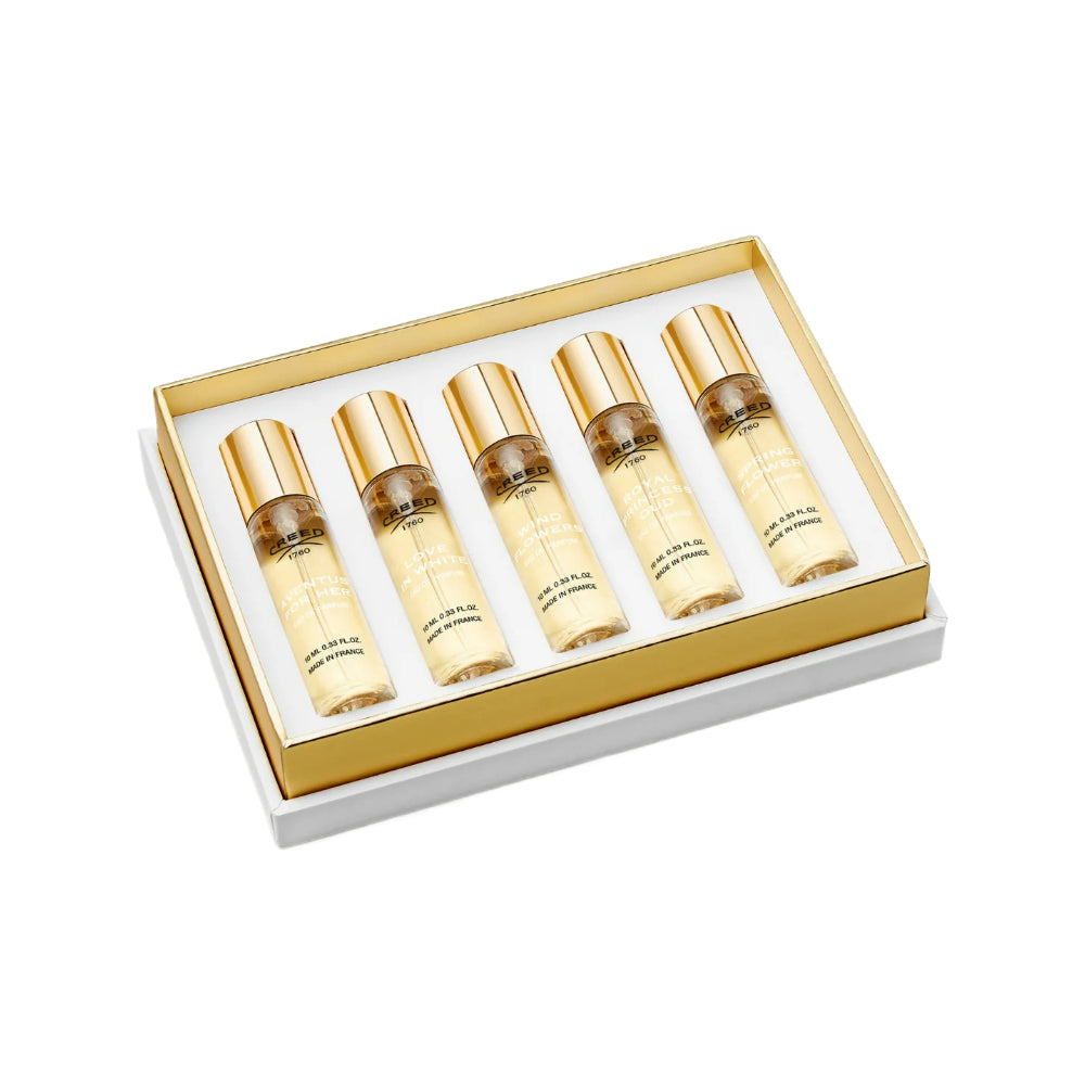 Womens 5 Piece 10ml Holiday Set Eau De Parfum 5x10ml