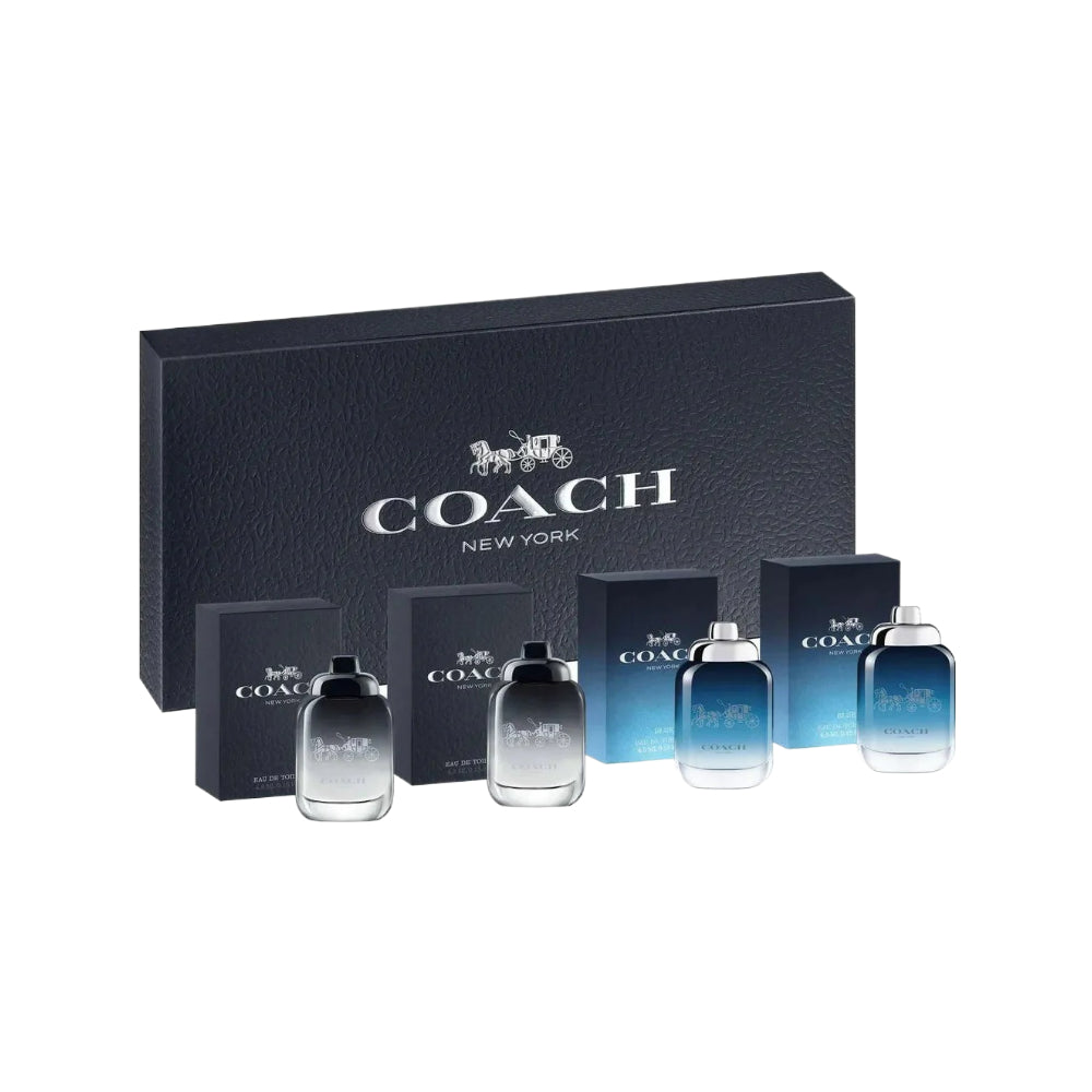 Coach Men Mini Set 4 Piece Eau De Parfum 4x5ml