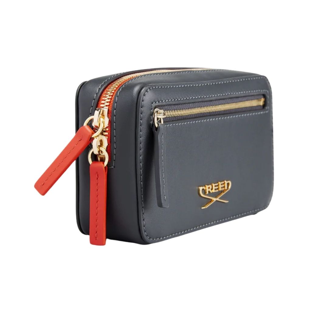 Travel Bag Graphite Leather