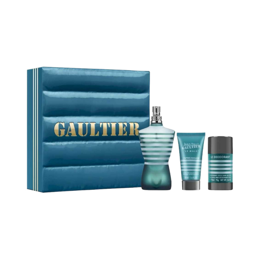 Le Male 3 Piece Eau de Toilette 125ml