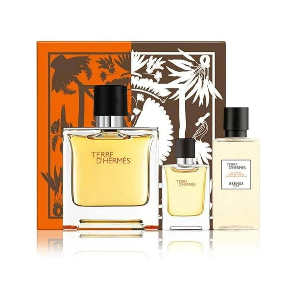 Terre D'Hermes 3 Piece Eau de Parfum 75ml