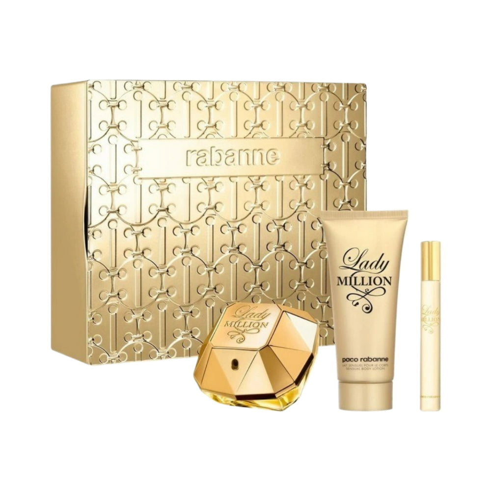 Lady Million 3 Piece Eau de Parfum 80ml