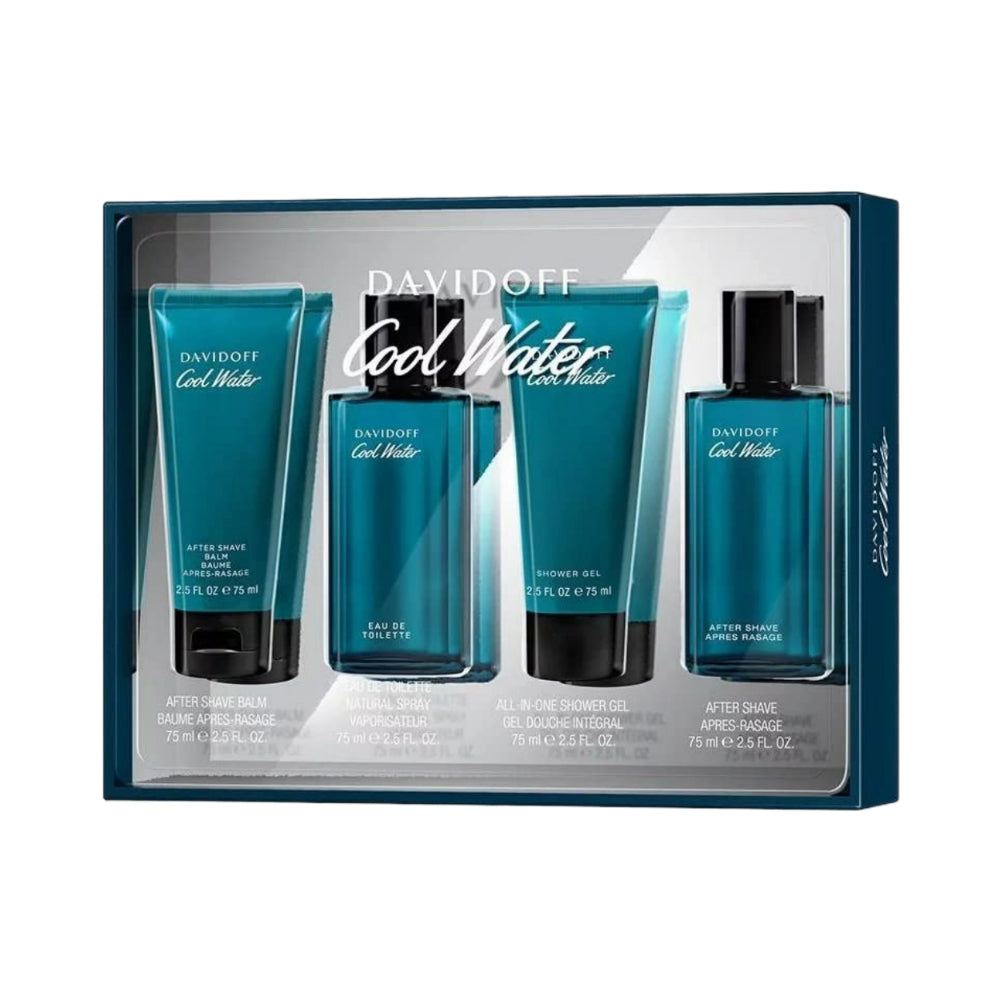 Cool Water 4 Piece Eau de Toilette 75ml