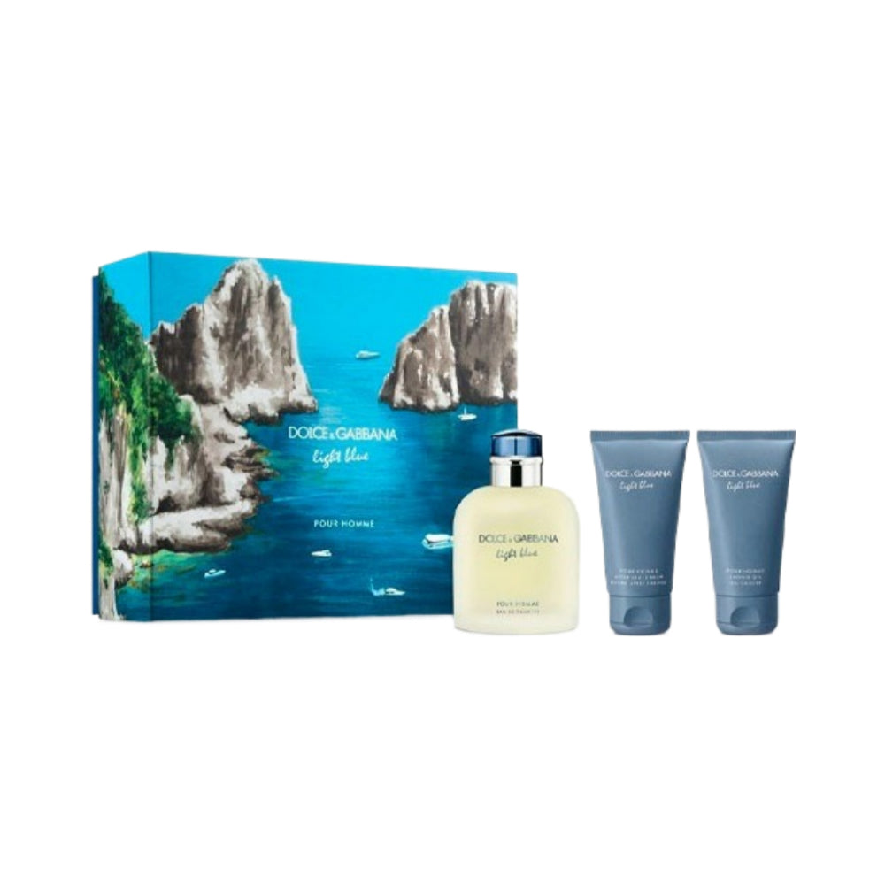 Light Blue 3 Piece Eau de Toilette 3x125ml