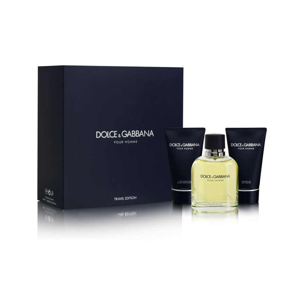 Pour Homme 3 Piece Eau de Toilette 3x125ml