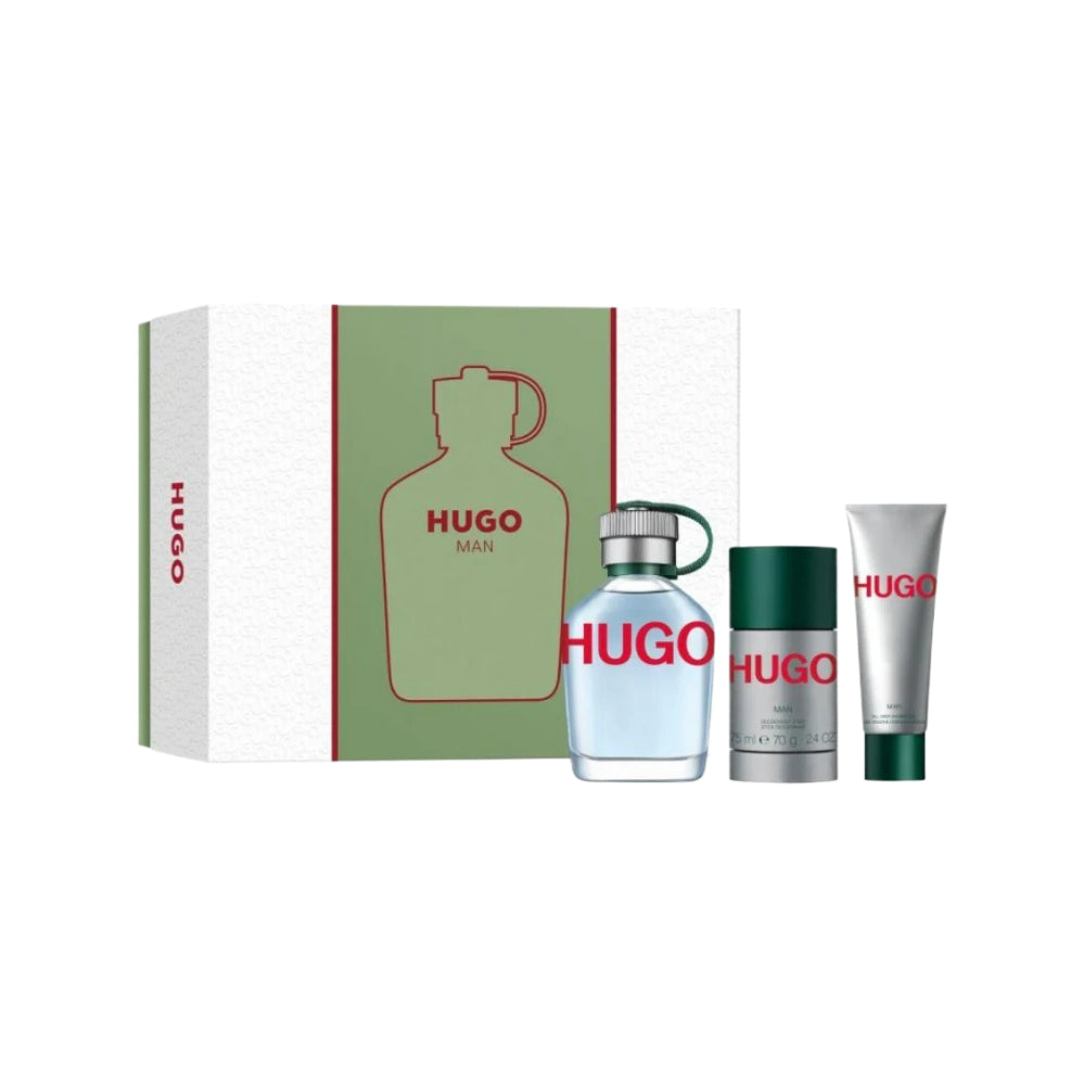 Hugo Boss Green 3 Piece Eau De Toilette 125ml