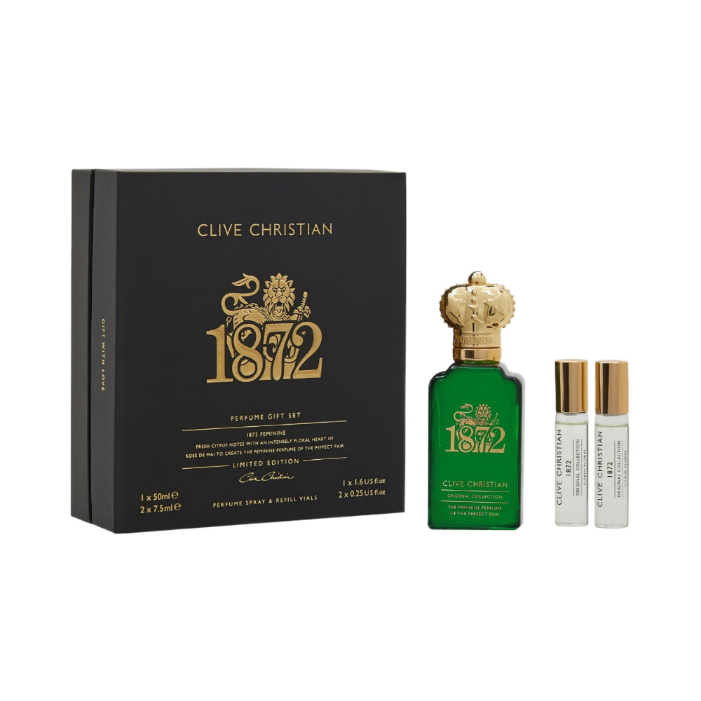 1872 Feminine 3 Piece Eau de Parfum 3x65ml