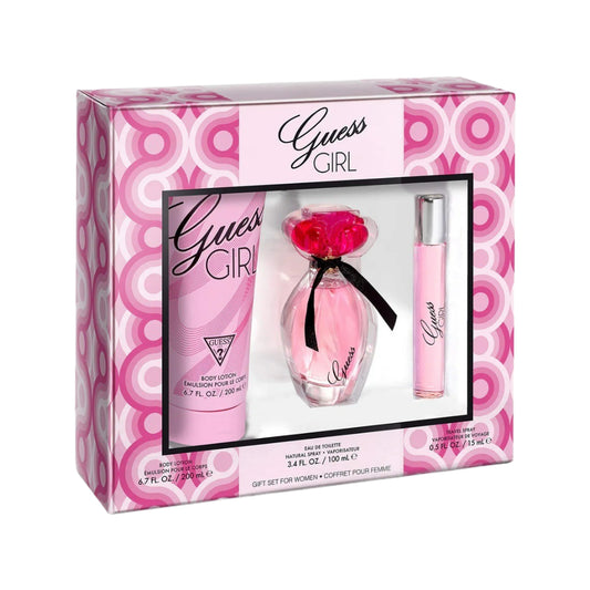 Guess Girl 3 Piece Eau De Toilette 100ml