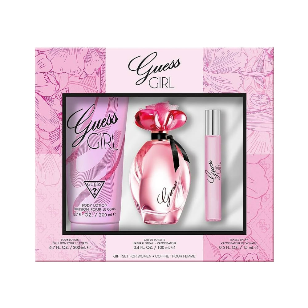 Guess Girl 3 Piece Eau De Toilette 100ml