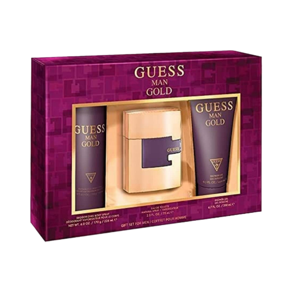 Man Gold 3 Piece Eau de Toilette 75ml