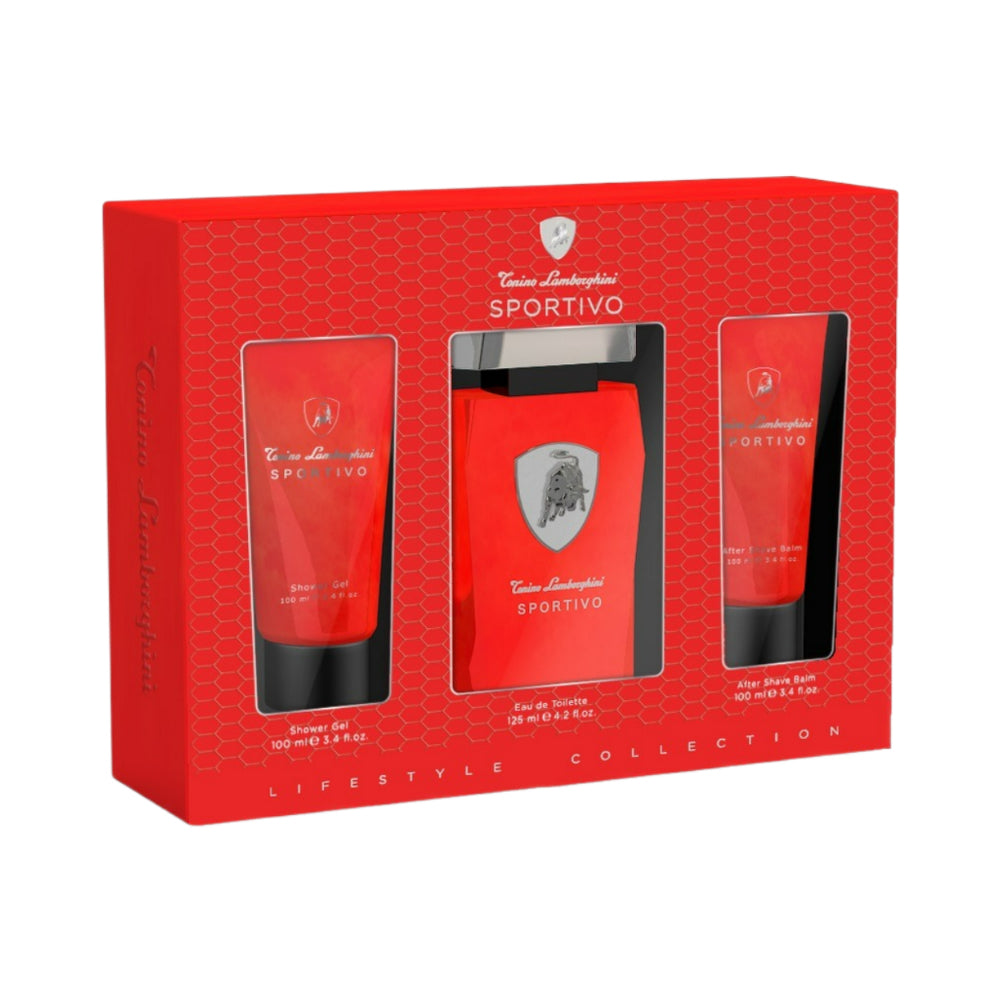 Sportivo 3 Piece Eau de Toilette 125ml