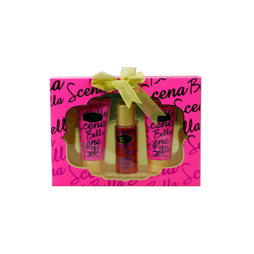 Cranberry Night 3 Piece Eau de Toilette 3x80ml