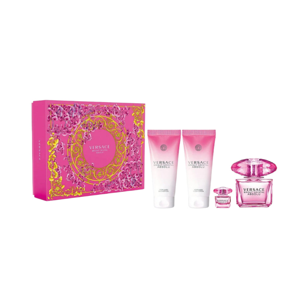 Bright Crystal Absolu 4 Piece Eau De Parfum 100ml