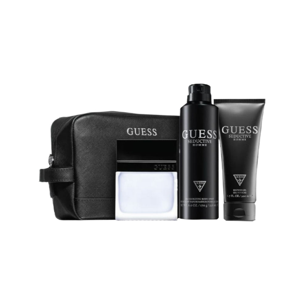 Guess Seductive Homme 4 Piece Eau De Toilette 100ml