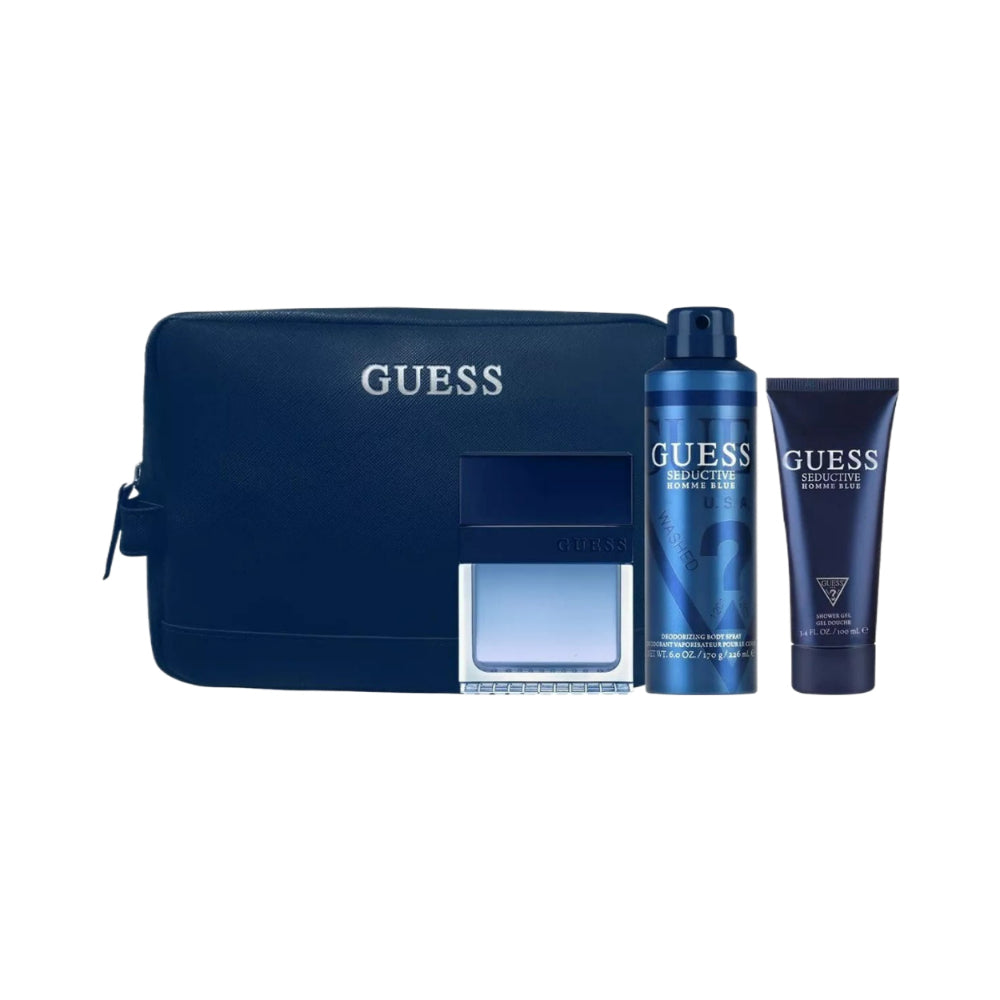 Seductive Homme Blue 4 Piece Eau de Toilette 100ml