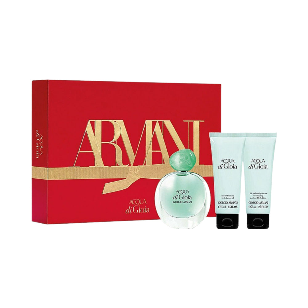 Acqua Di Gioia 3 Piece Eau de Parfum 50ml