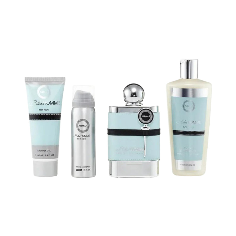 Blue Homme 4 Piece Eau de Toilette 100ml