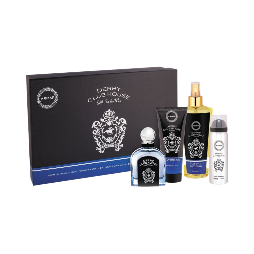 Derby Club House 4 Piece Eau de Toilette 100ml