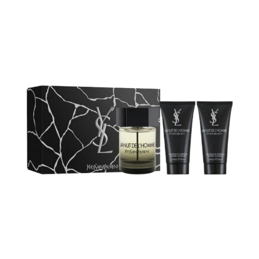 La Nuit De L'Homme 3 Piece Eau de Toilette 100ml