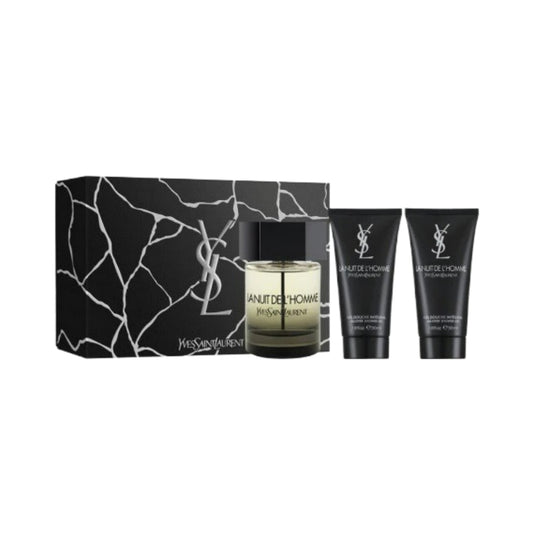 La Nuit De L'Homme 3 Piece Eau de Toilette 100ml