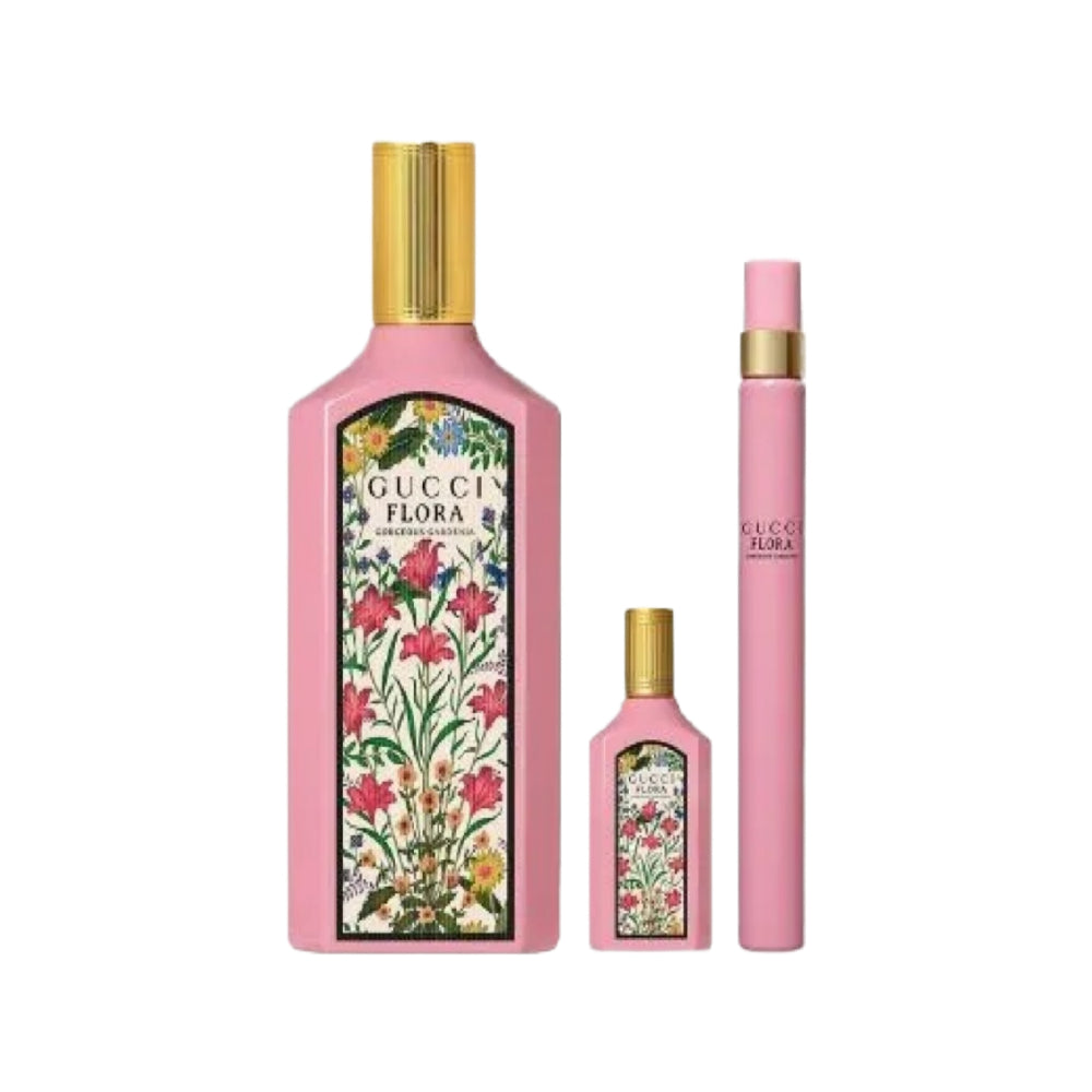 Flora Gorgeous Gardenia 3 Piece Eau de Parfum 100ml