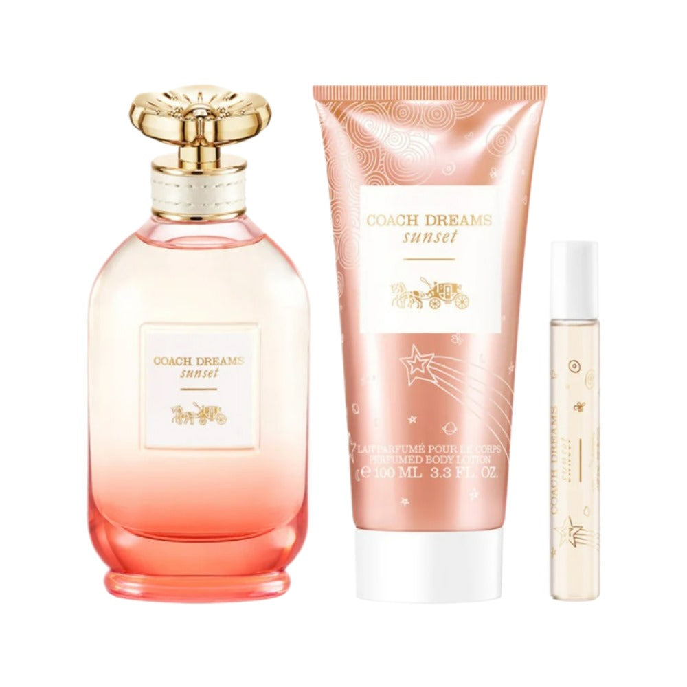 Coach Dream Sunset 3 Piece Eau De Parfum 90ml