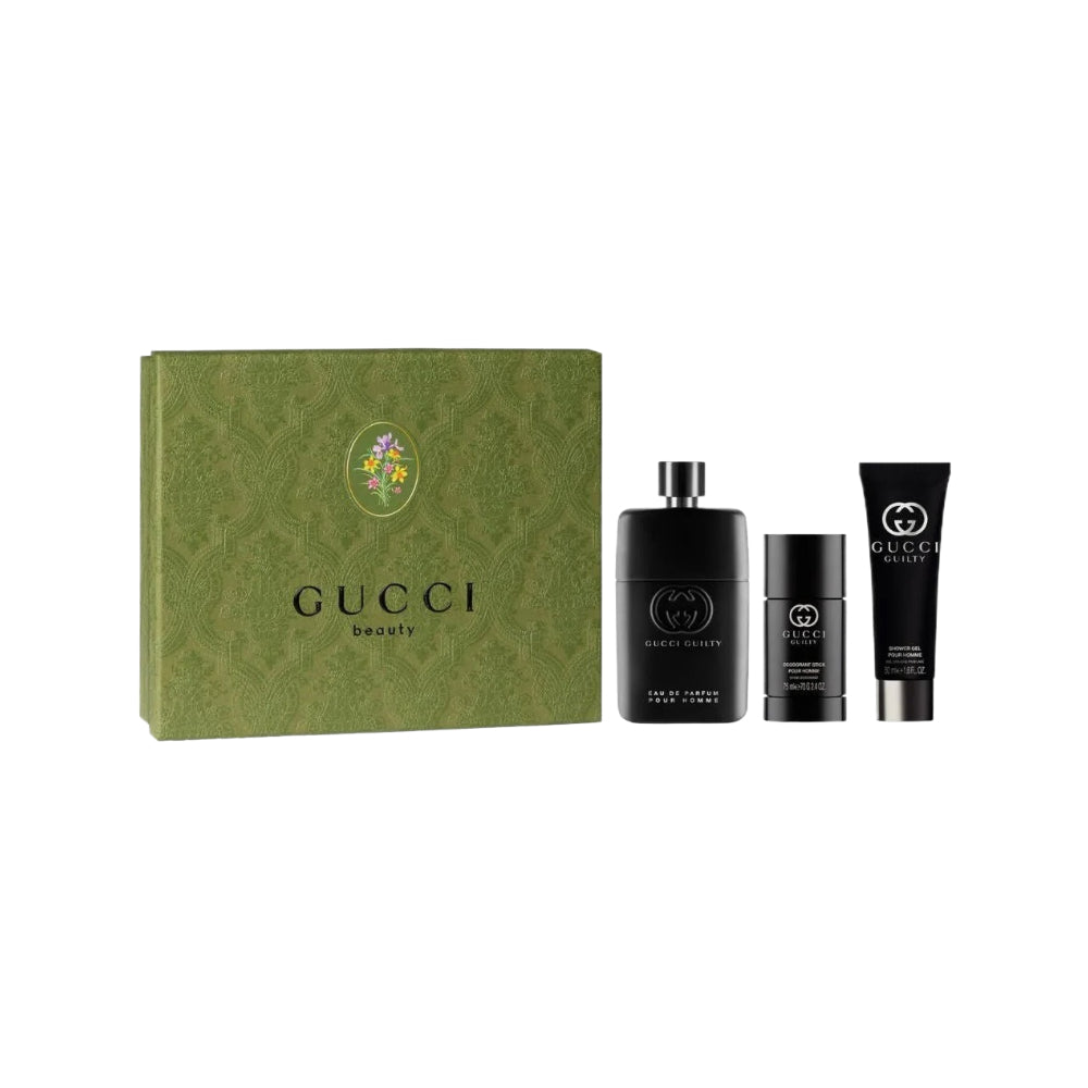 Gucci Guilty 3 Piece Eau De Parfum 90ml