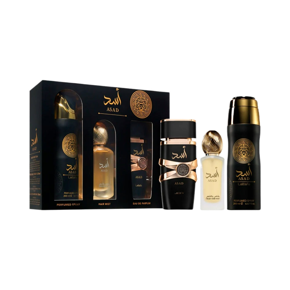 Asad 3 Piece Eau De Parfum 100ml