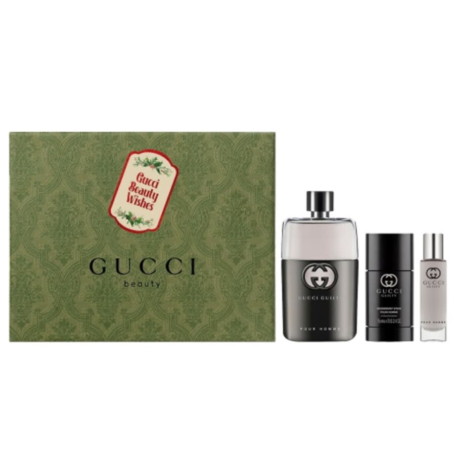 Guilty Pour Homme 3 Piece Eau de Toilette 90ml