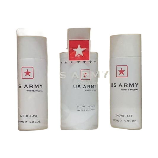 Us Army White 3 Piece Eau de Toilette