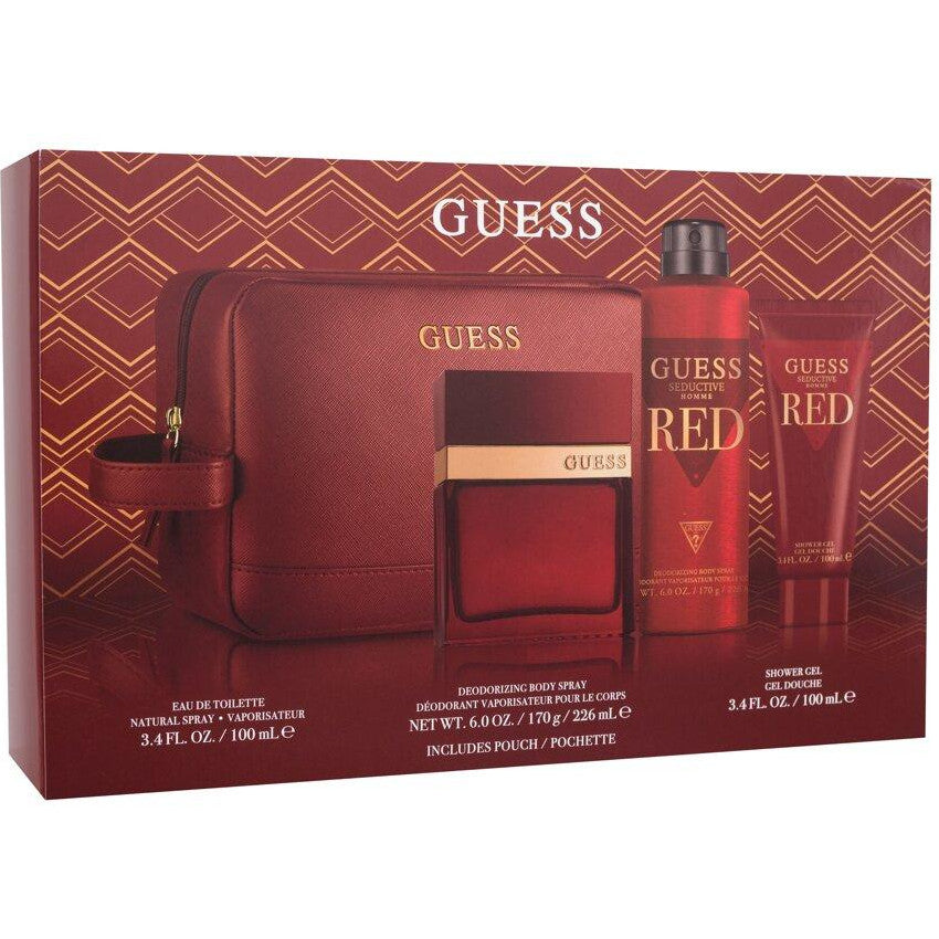 Seductive Red 4 Piece Eau De Toilette 100ml