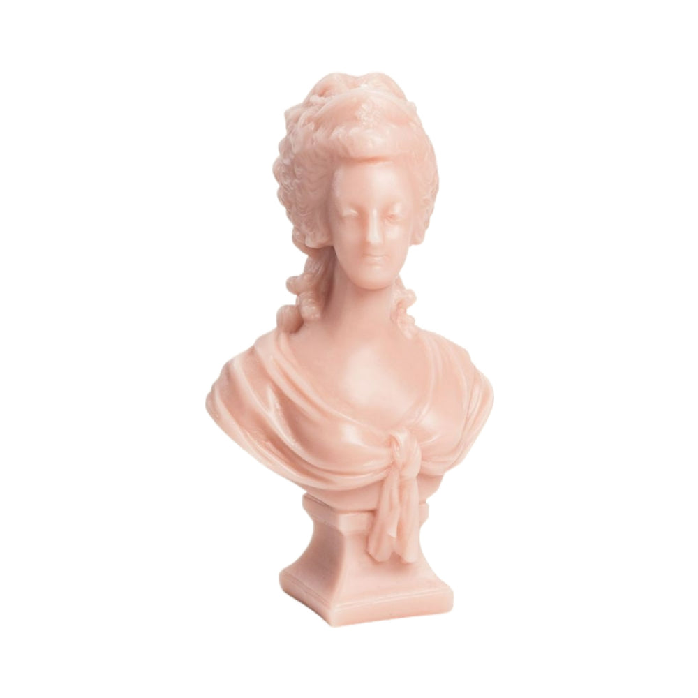 Marie Antoinette Bust Rose Candle