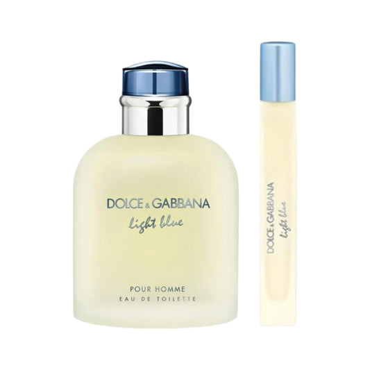 Light Blue Pour Homme 2 piece Eau de Toilette 125ml