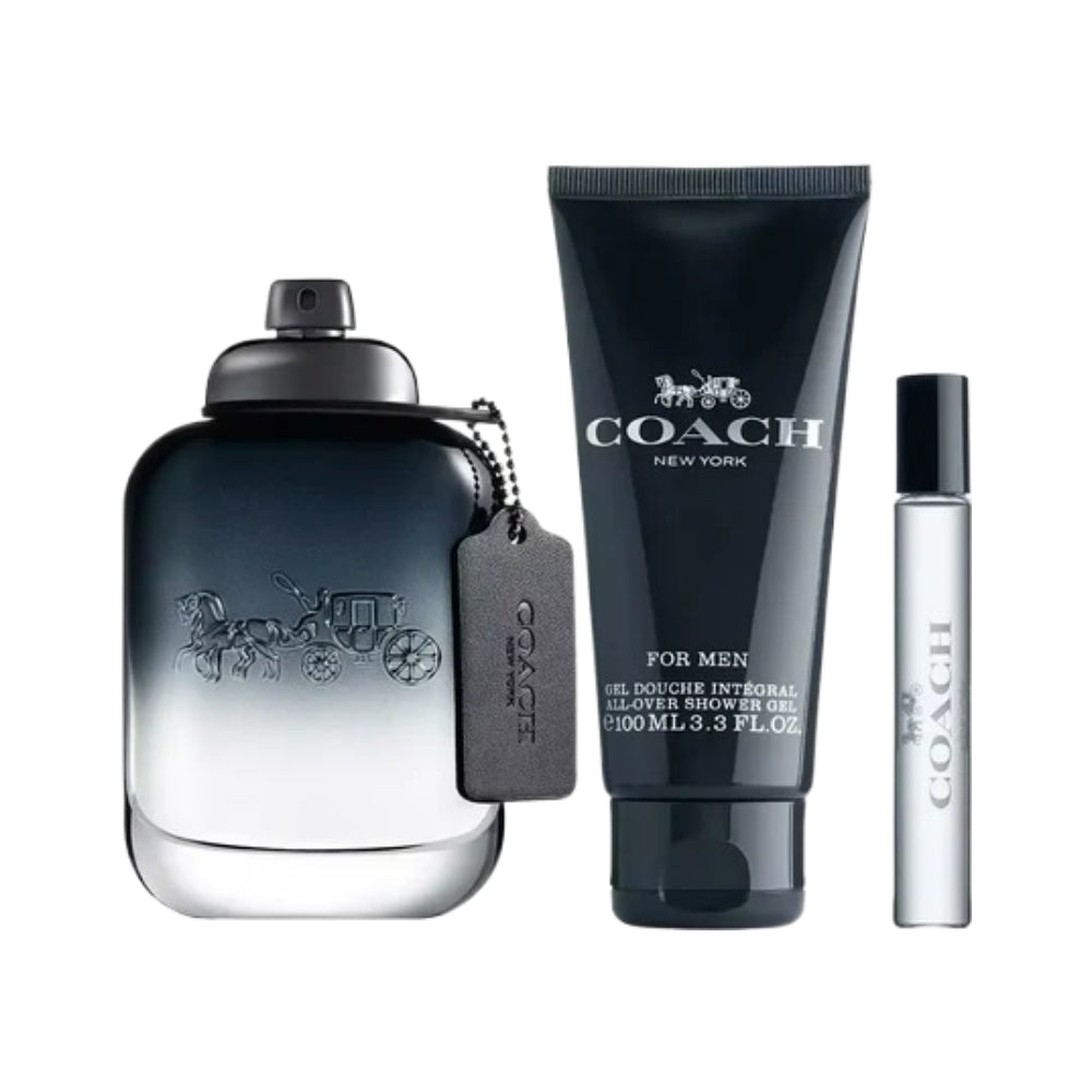 Coach Men 3 Piece Eau de Toilette 100ml