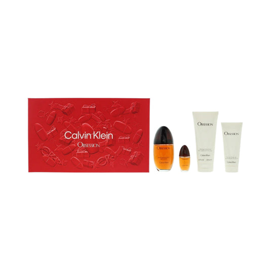 Obsession 4 Piece Eau de Toilette 125ml