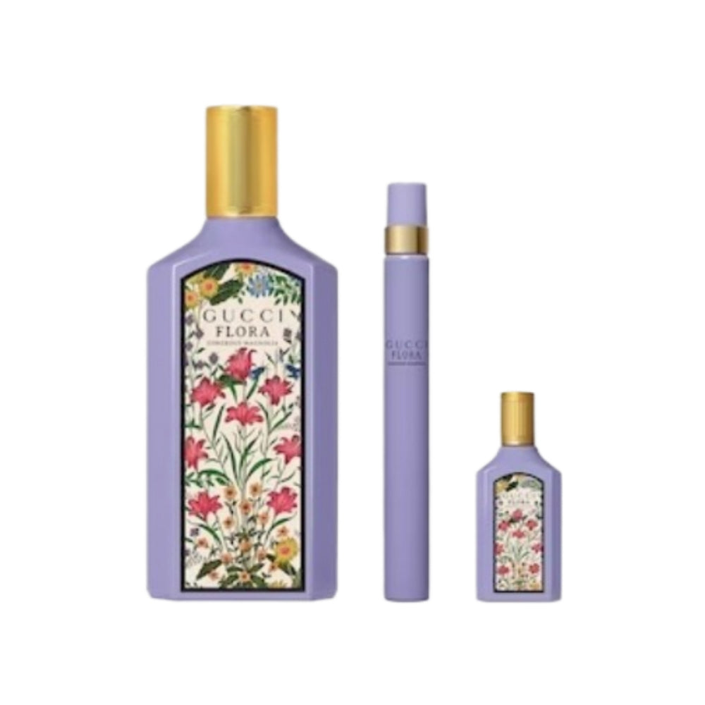 Flora Gorgeous Magnolia 3 Piece Eau De Parfum