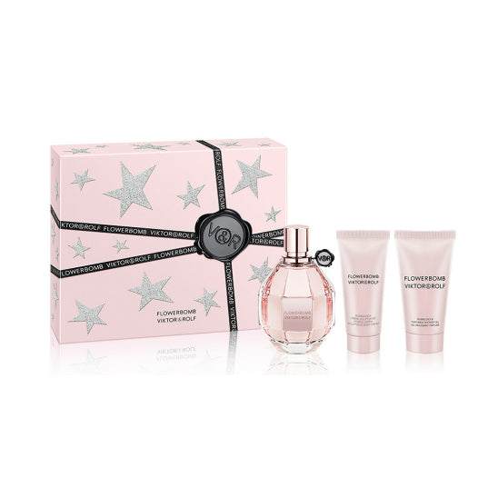 Flowerbomb 3 Piece Eau De Parfum