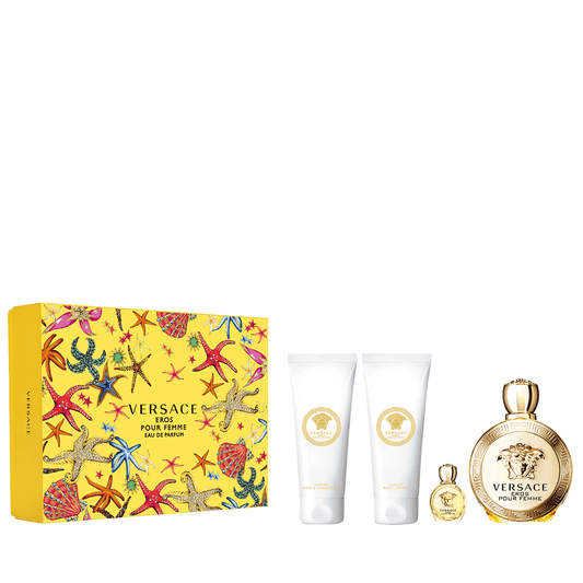 Eros Pour Femme 4 Piece Eau de Parfum 100ml